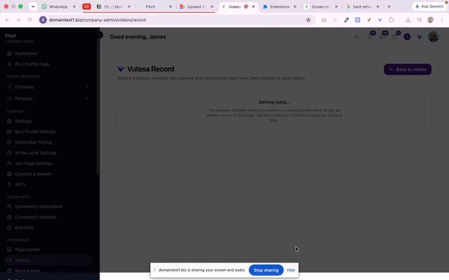 Screen recording — Sep 11, 2026, 10:57 PM